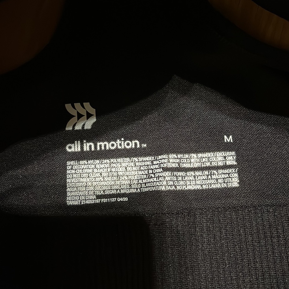 NWT All in Motion Sport Bras- 2 sizes - Picture 5 of 7